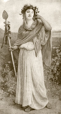 A Priestess of Bacchus