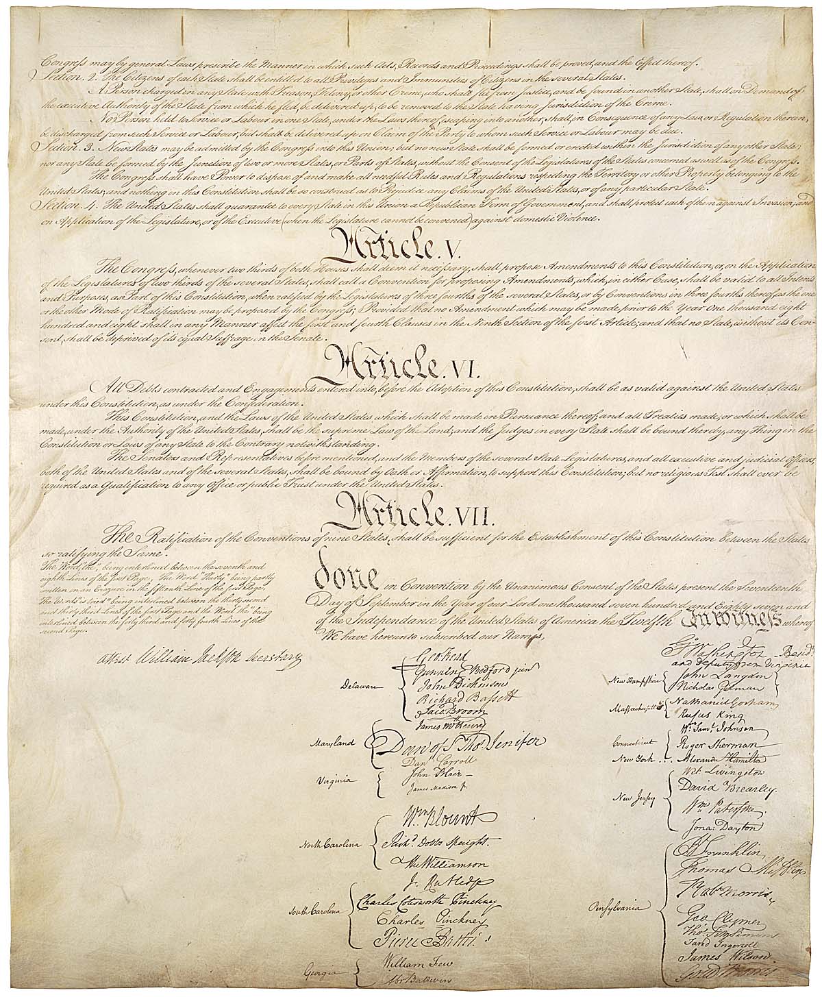 The Articles of Confederation, the Path to the Constitution