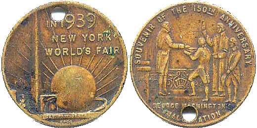 Inauguration medal